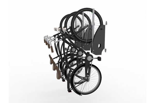 Fiets;lift Jack, rijtje