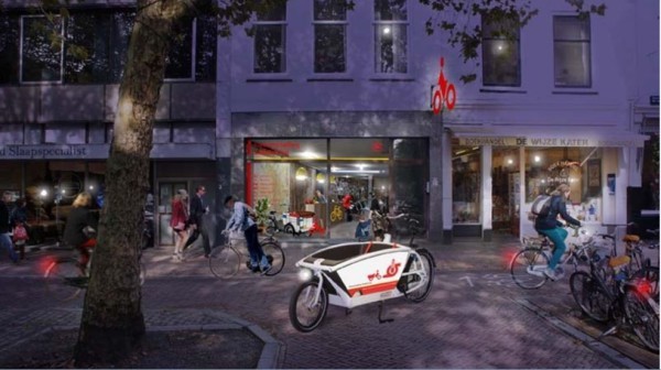 Service Hub Utrecht bij avond