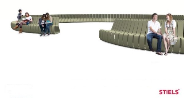 Circulaire bank Copacabana maatwerk